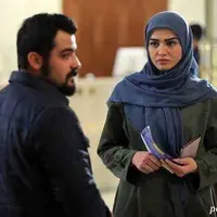 قاب زن و شوهری شیوای سریال بچه مهندس