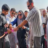 یک مدرسه روستایی خیرساز در شهرستان زرآباد افتتاح شد