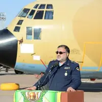 فرمانده نیروی هوایی ارتش از یک پایگاه هوایی بازدید کرد