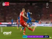 گگل دوم بایرن مونیخ به بایرلورکوزن توسط نیکولاس جکسون در دقیقه 32