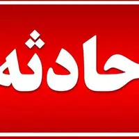 مصدومیت ۱۳ نفر در حادثه واژگونی مینیبوس