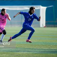 دیدار تیم‌های فوتبال بانوان استقلال و حسن زاده ارومیه