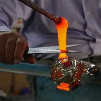 ساخت شیشه دست ساز 