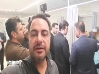 عیادت وزیر ورزش از صابر کاظمی قهرمان والیبال