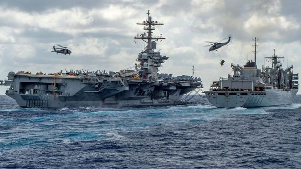 استقرار گسترده نیروهای دریایی آمریکا در نزدیکی ونزوئلا