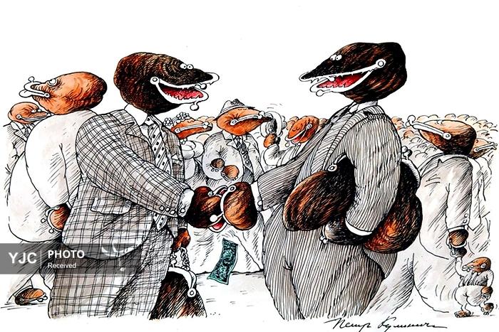 عکس/ منتخب آثار کارتونیستهای جهان