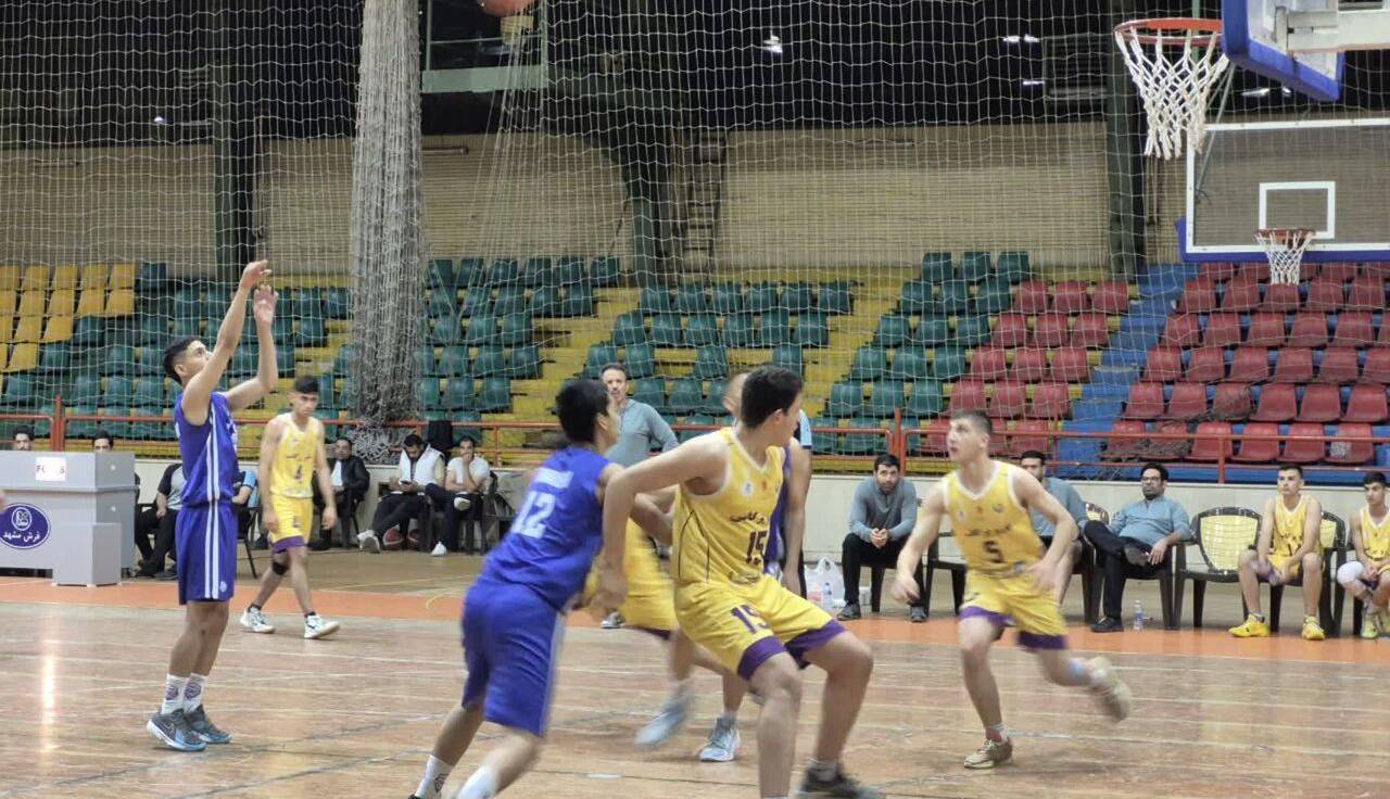 مسابقات گروه E بسکتبال نوجوانان کشور در مشهد پایان یافت