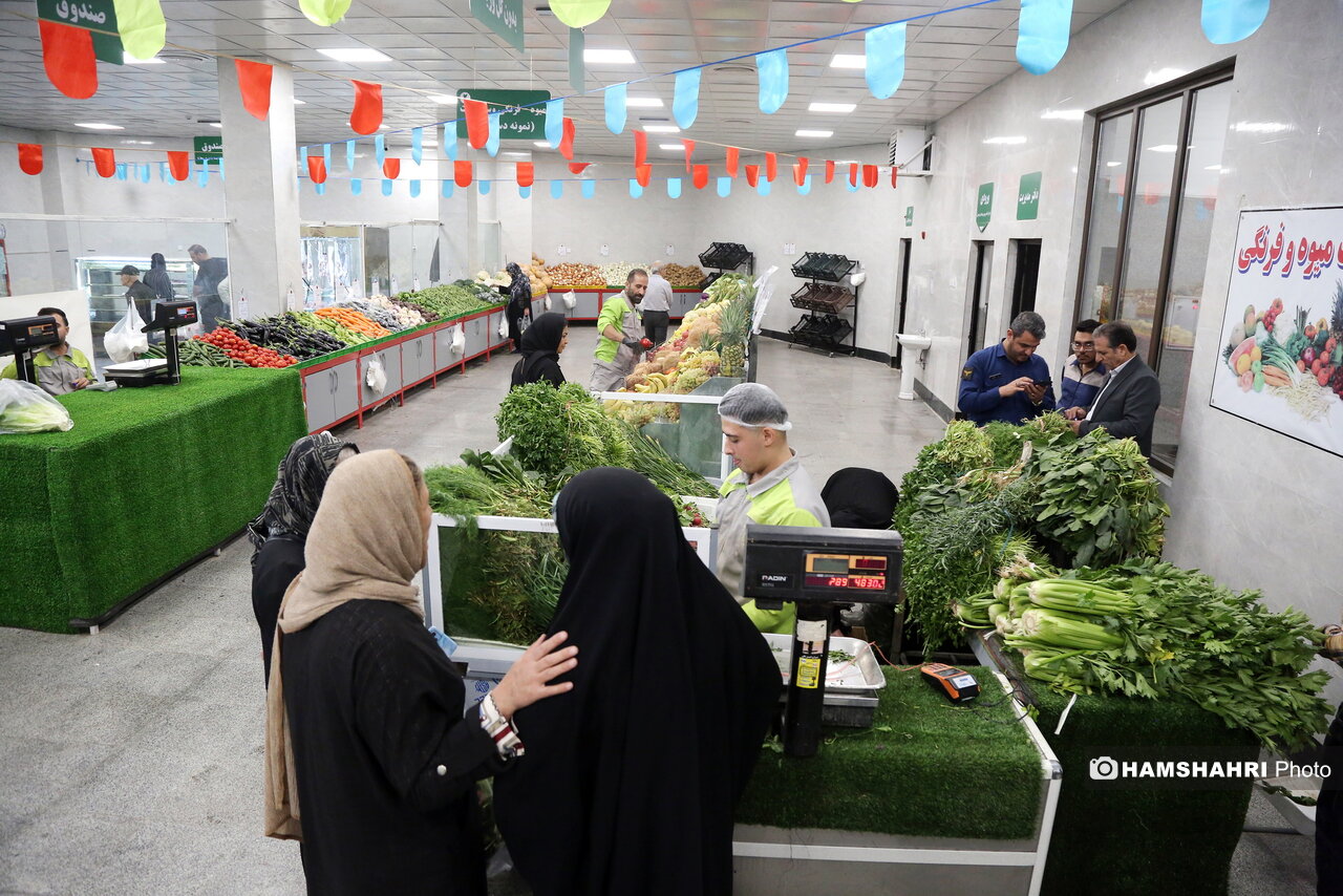 افتتاح همزمان ۶ بازار میوه تره بار در تهران
