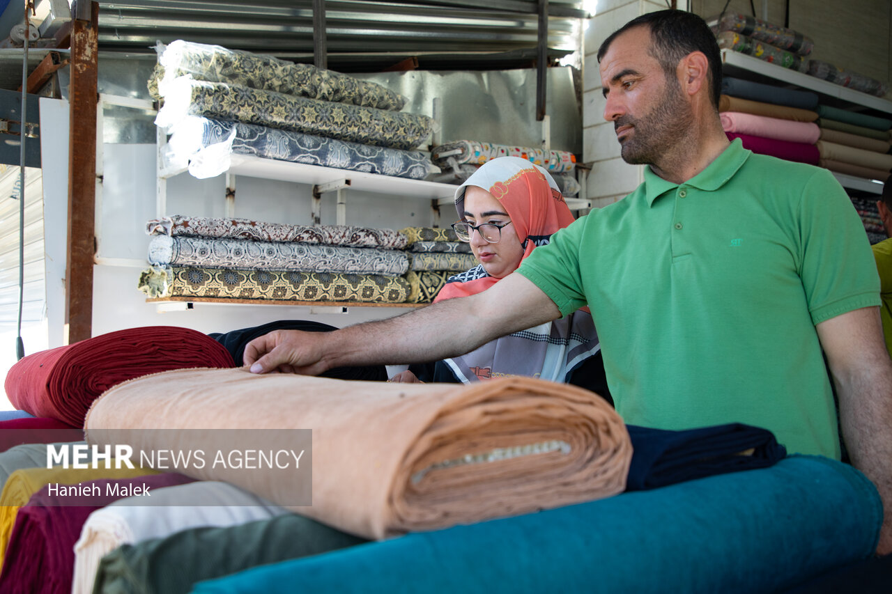 روستای پنجپیکر، قطب پارچه شمال کشور
