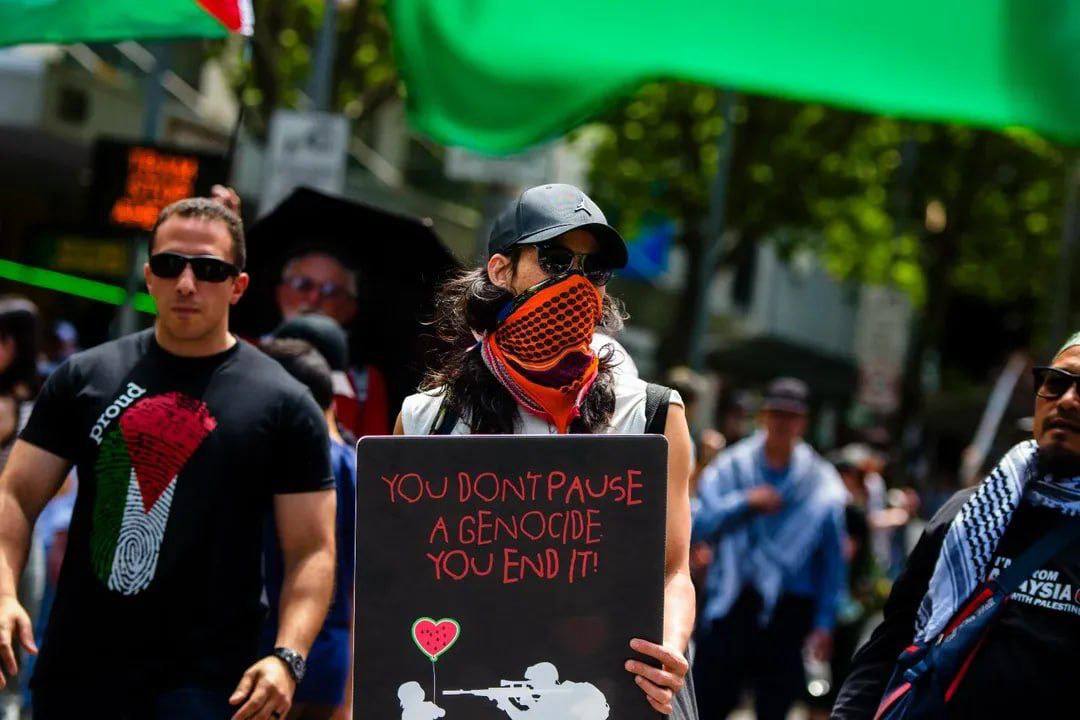 راهپیمایی ده‌ها هزار نفر در سراسر استرالیا برای ابراز همبستگی با فلسطین 