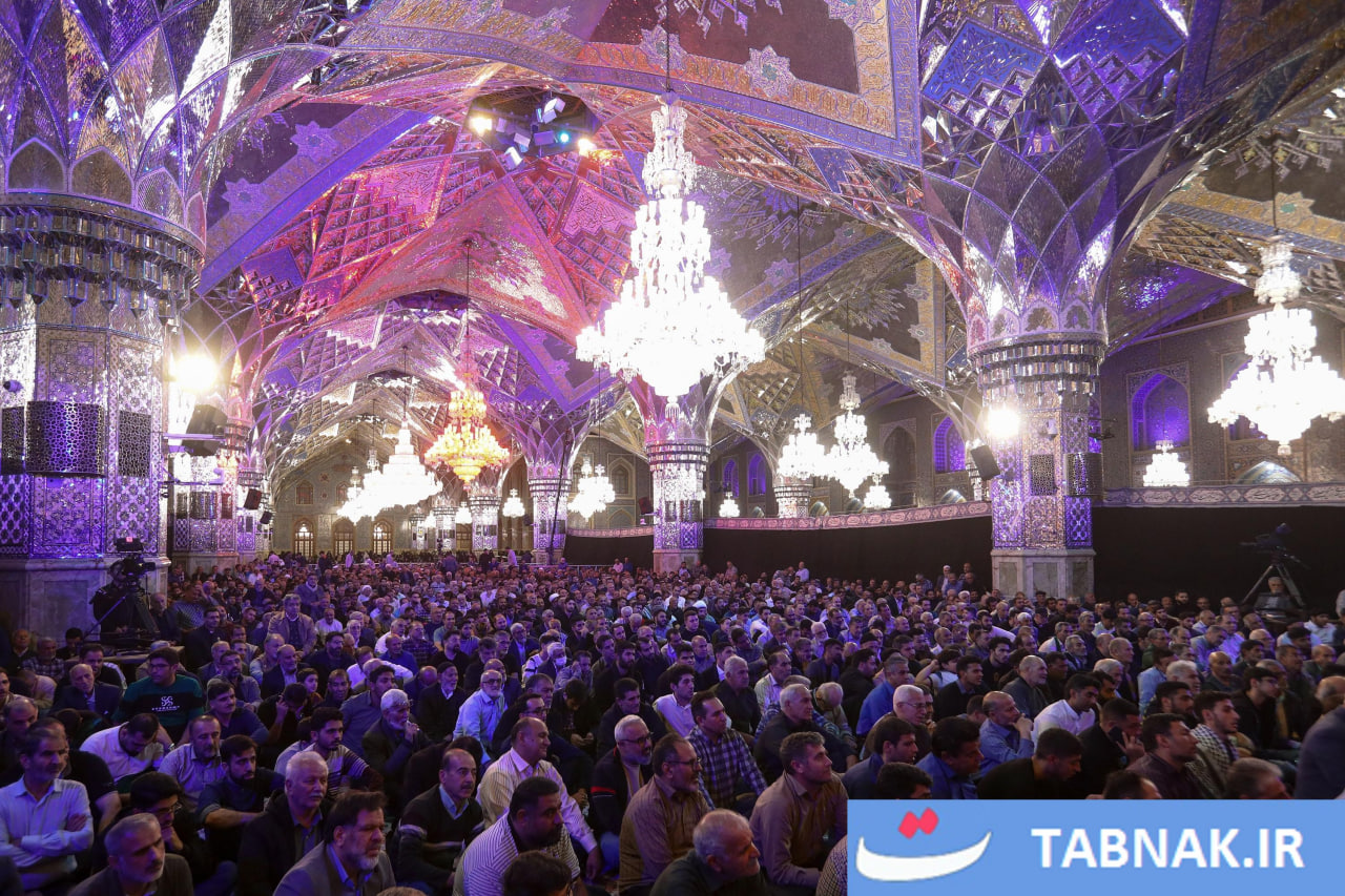 عزاداری ایام فاطمیه در حرم مطهر رضوی