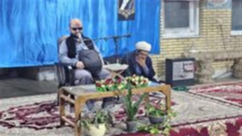 محفل الوحی با یادبود شهدای طلبه در بافق برگزار شد