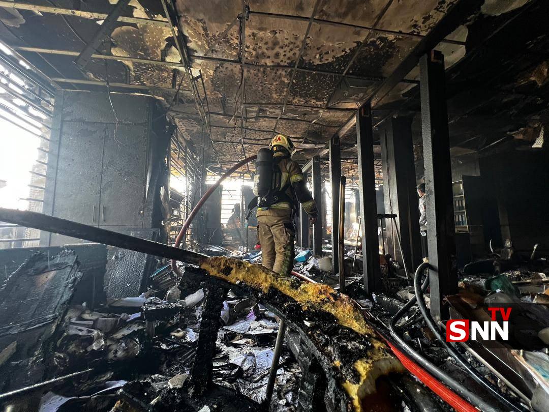 آتش سوزی یک رستوران در شهرک غرب