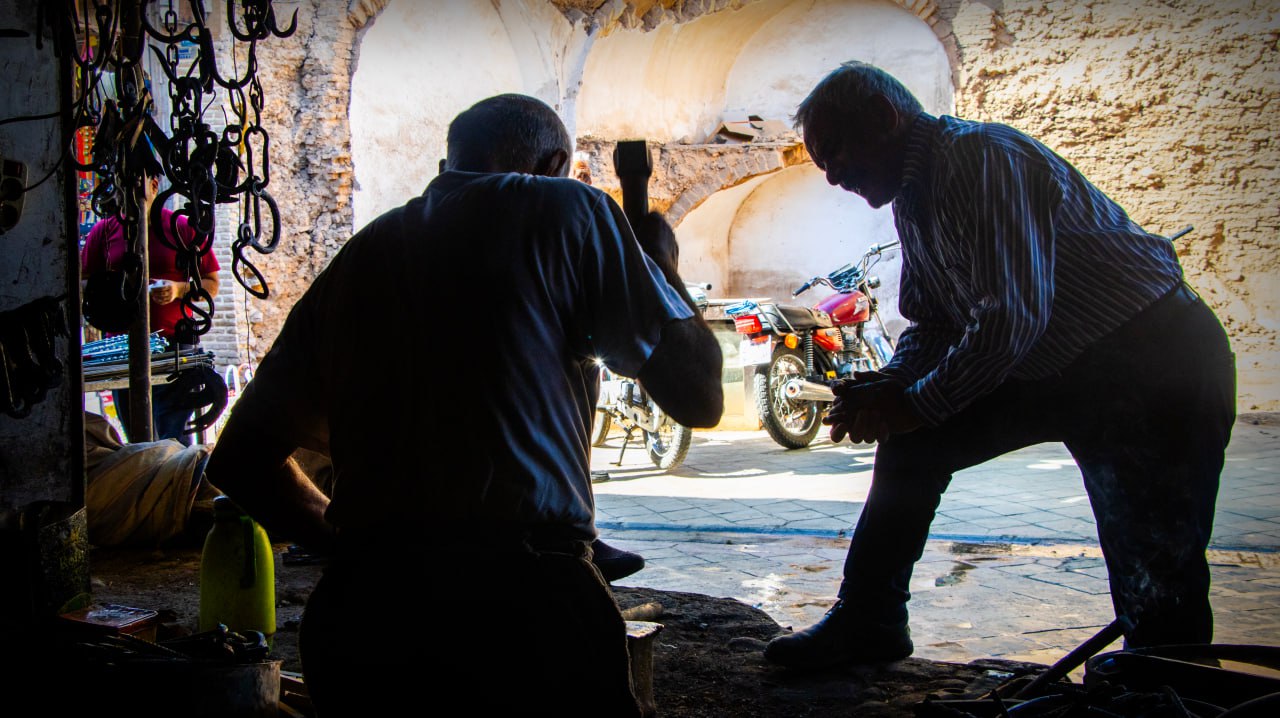 صنعت کهن آهنگری دزفول در قاب تصویر