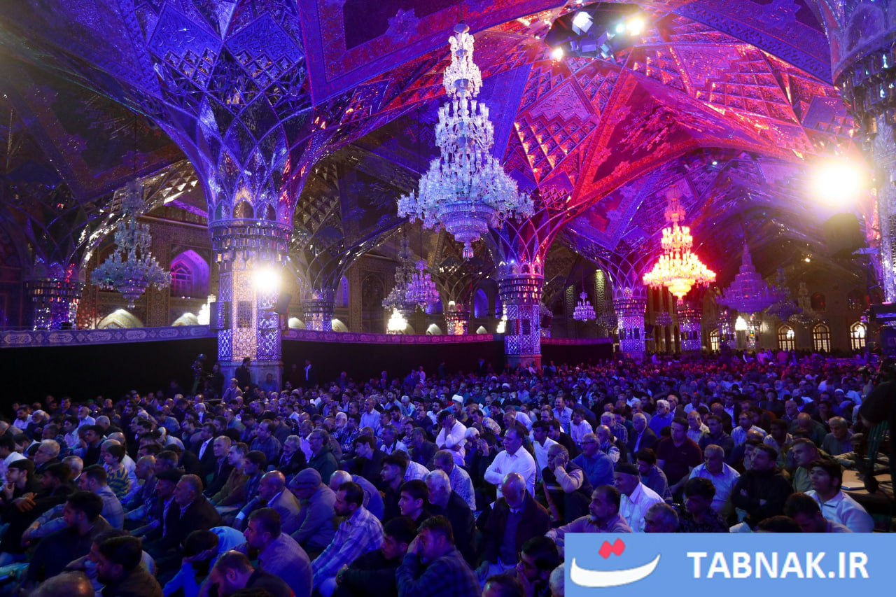 عزاداری ایام فاطمیه در حرم مطهر رضوی