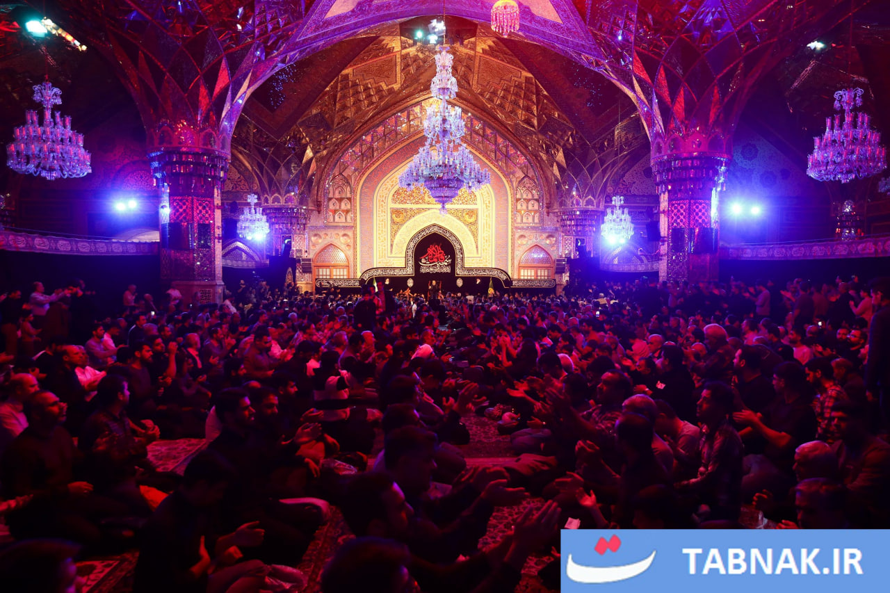 عزاداری ایام فاطمیه در حرم مطهر رضوی