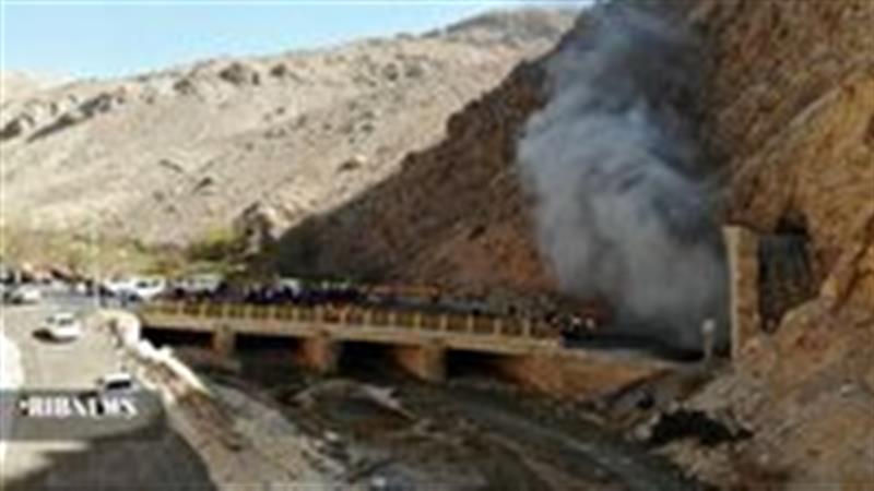 رزمایش آموزشی و عملیاتی انسداد تونل جاده اسفراین – بجنورد برگزار شد