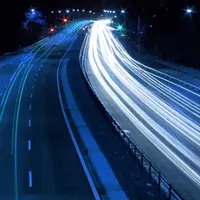 نورپردازی دیدنی جاده های بلژیک برای شب 