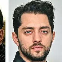 چهره ها/ سلفی خسته بهرام رادان و امیر جعفری در هواپیما