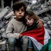 ویدئویی دردناک از کودکان غزه