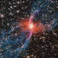 تصاویر تازه تلسکوپ جیمزوب از لحظه مرگ یک ستاره