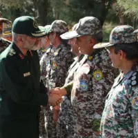 بازدید جانشین ستاد کل نیروهای مسلح از منطقه پدافند هوایی شمال‌غرب