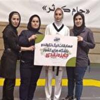 مدال نقره ورزشکار کردستانی در رقابت‌های لیگ دسته یک تکواندو