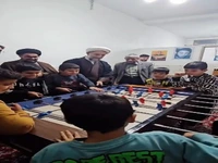 فوتبالدستی امامجمعه قزوین با نوجوانان