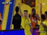 رقص رونالدو پس از گل پیروزی در دقایق پایانی