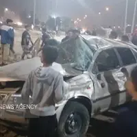 برخورد شدید سمند و پژو در محور آبادان – اهواز؛ ۶ نفر مصدوم شدند