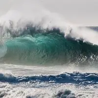 وزش بادهای شدید و مواج شدن خلیج فارس در سواحل استان بوشهر