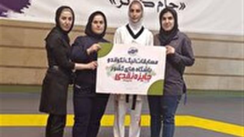 مدال نقره ورزشکار کردستانی در رقابت‌های لیگ دسته یک تکواندو