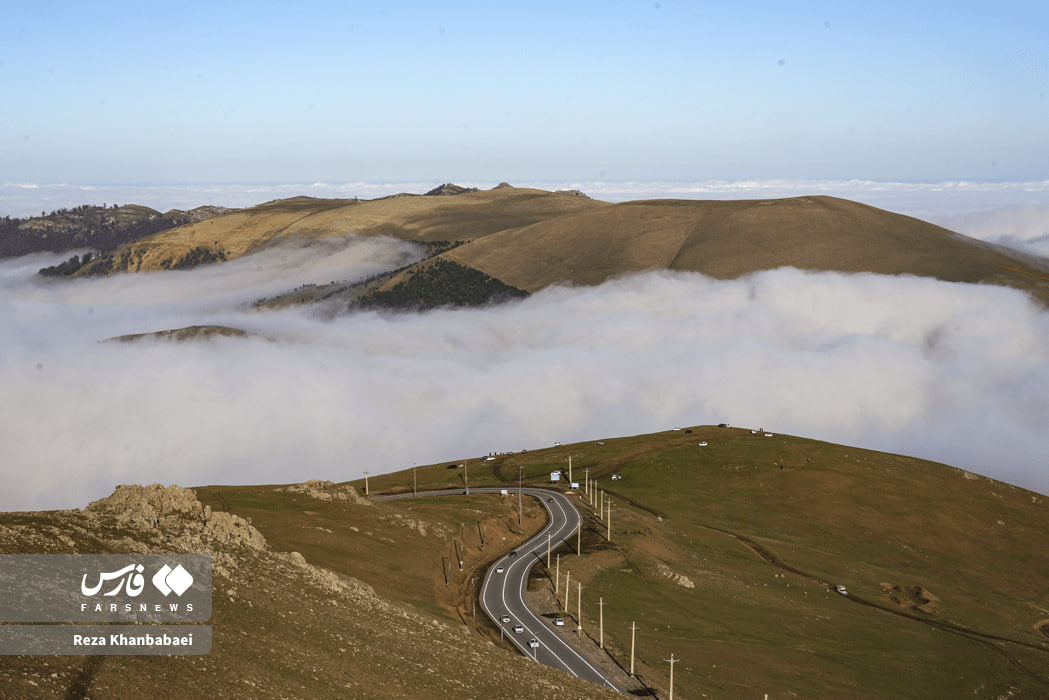 عکس/ مسیر رویایی خلخال به اسالم