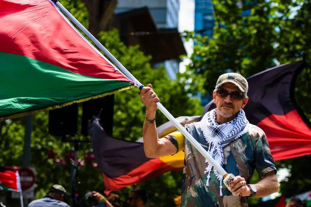 راهپیمایی ده‌ها هزار نفر در سراسر استرالیا برای ابراز همبستگی با فلسطین 