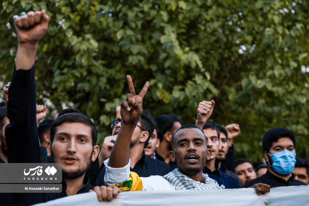 تجمع مردی دانشجویی بوی خون غزه تاسودان