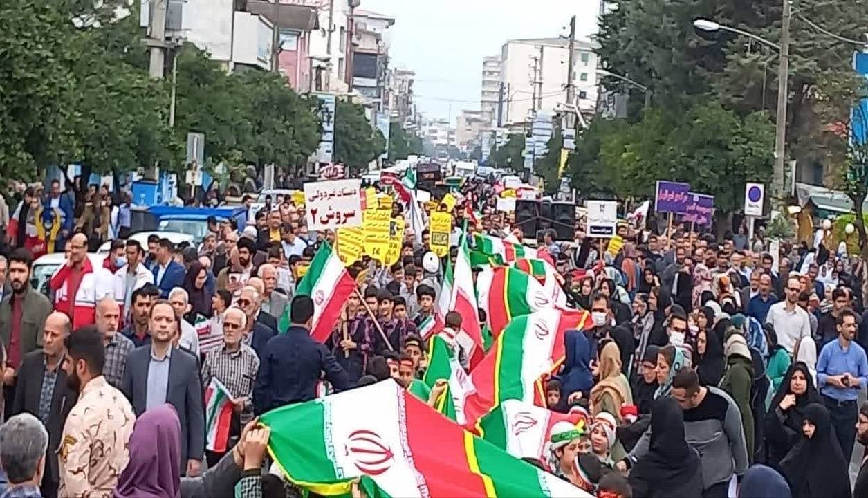 اعلام مسیر‌های راهپیمایی ۱۳ آبان در مازندران