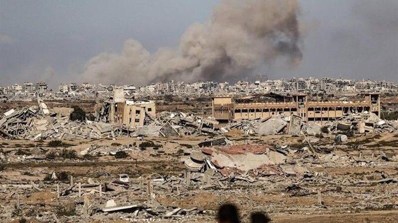 انفجارهای شدید در غزه همزمان با حملات هوایی اسرائیل