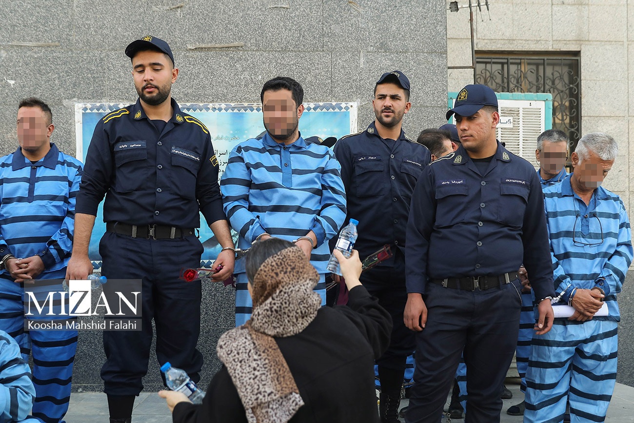 عکس/ آیین آزادی ۱۴ زندانی محکوم به قصاص