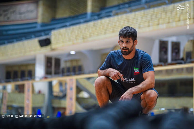  تمرینات تیم ملی کشتی آزاد بزرگسالان
