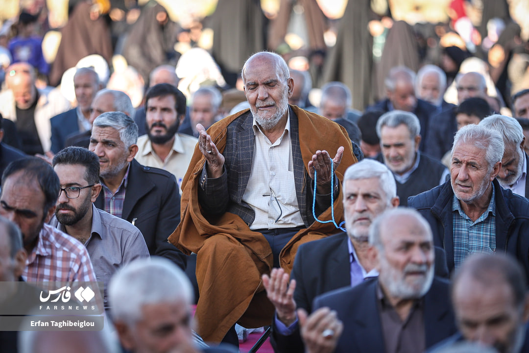 عکس/اقامه نماز طلب باران در زنجان