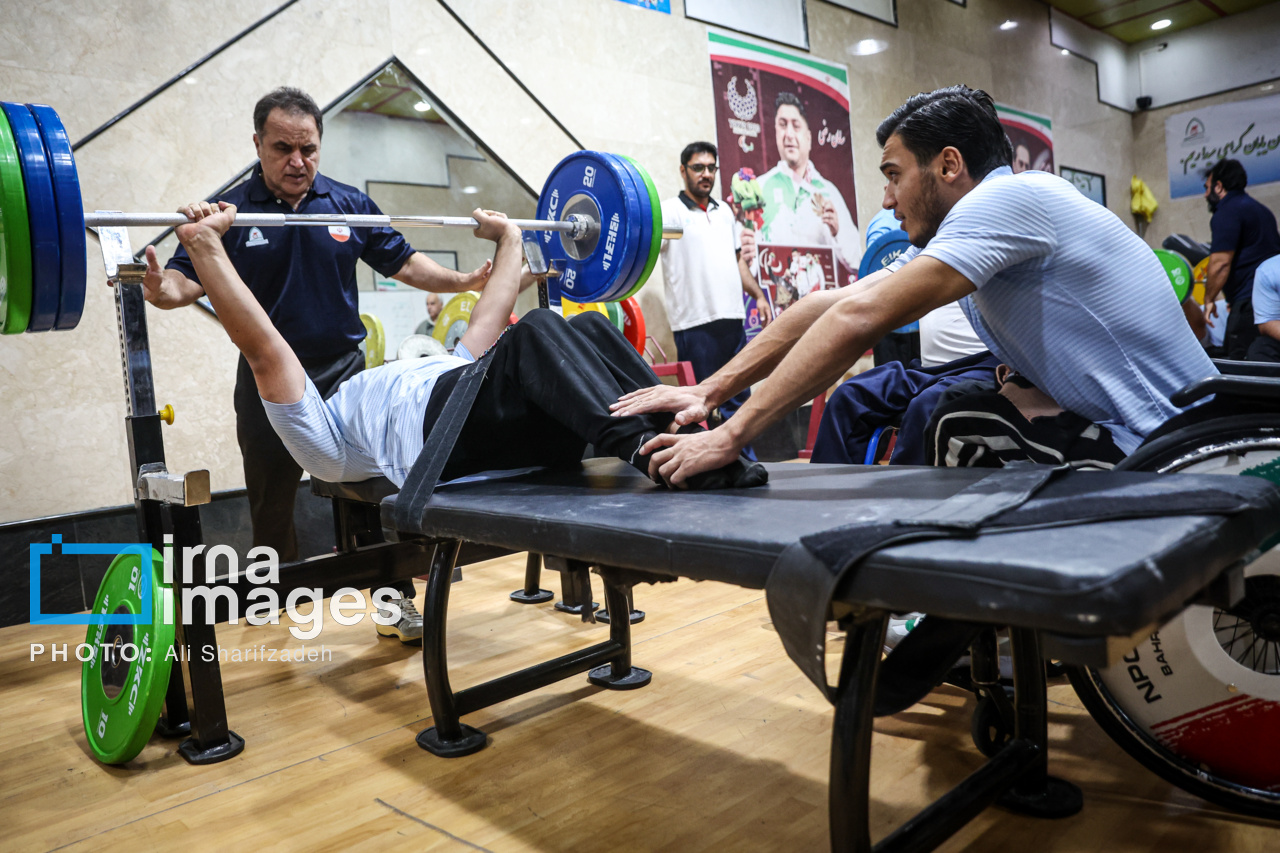 اردوی تیم پاراوزنه‌برداری جوانان