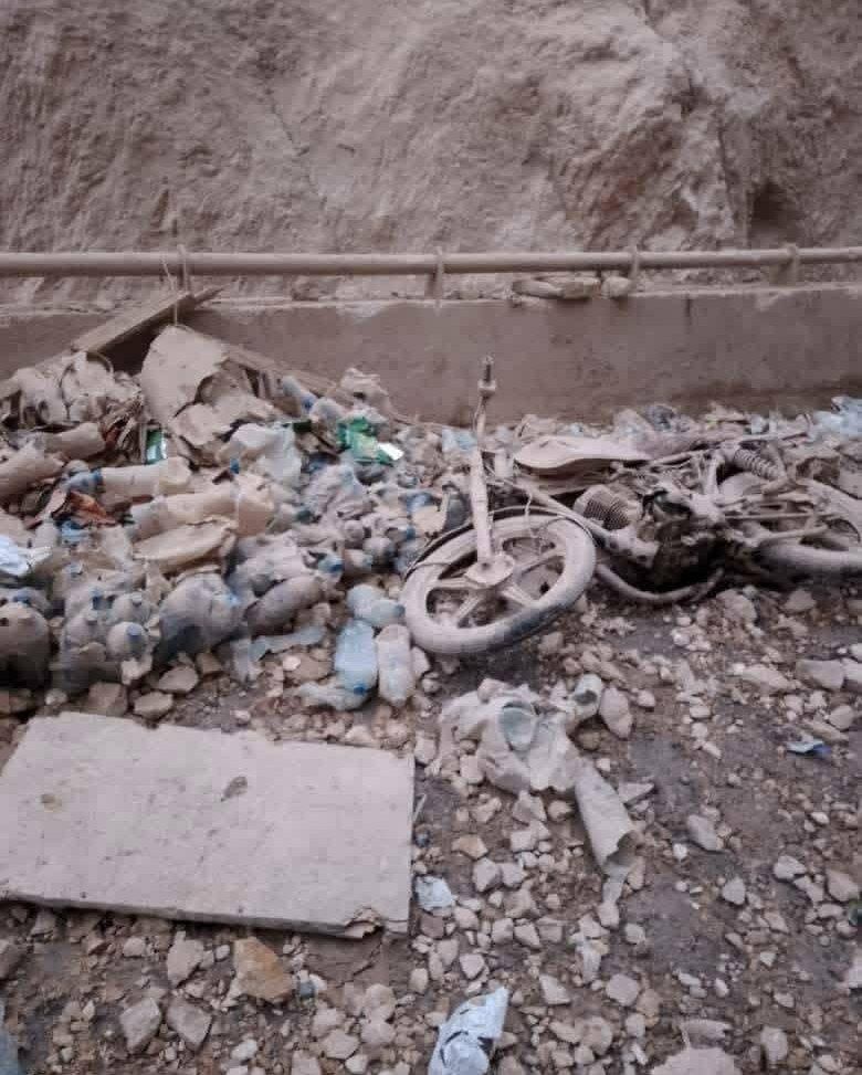 عکس/ خسارات ناشی از زلزله 6.2 ریشتری دیشب در افغانستان