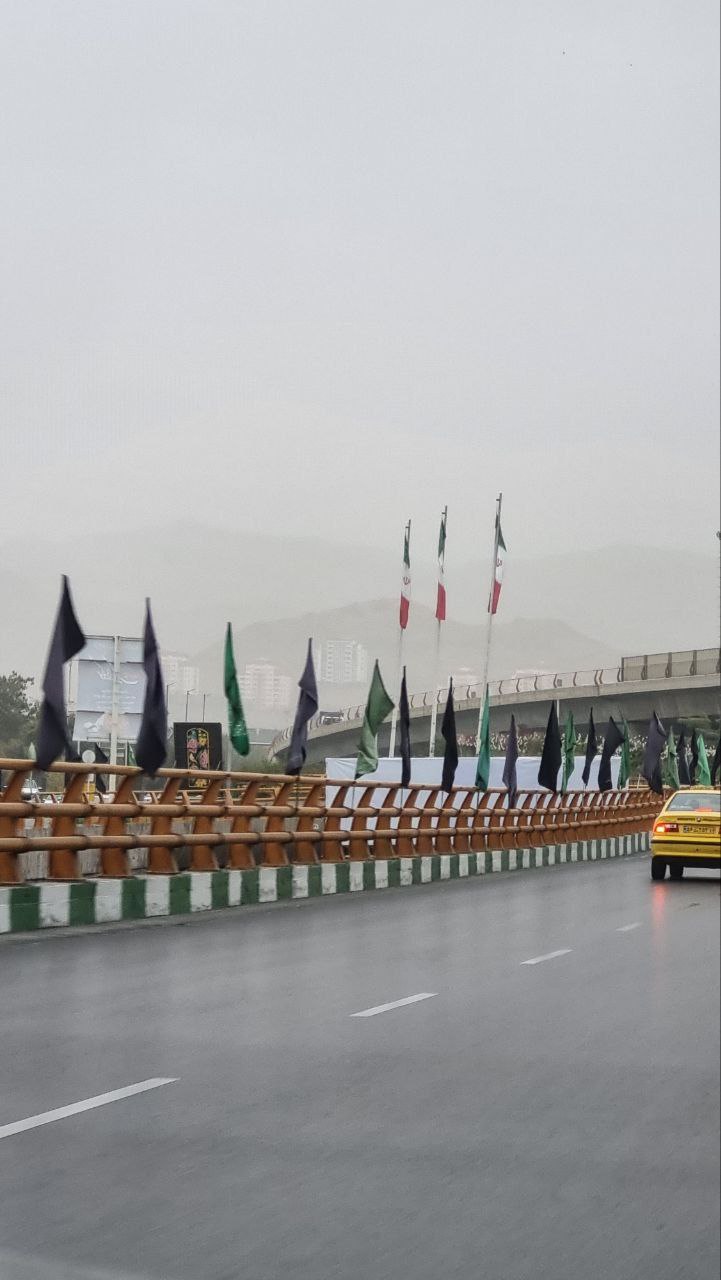 عکس/ تصاویری از آلودگی هوای امروز مشهد 