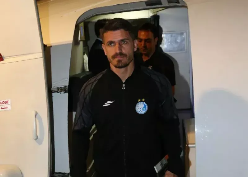 اولین پیام وریا غفوری بعد از بازگشت به استقلال