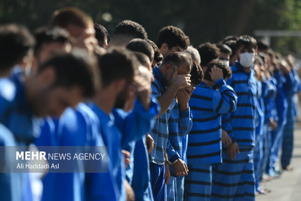 دستگیری ۳۵ معتاد متجاهر در گنبد