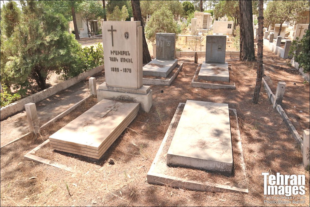 تصاویری از گورستان ارامنه تهران