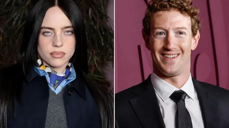 طعنه سنگین بیلی آیلیش به مارک زاکربرگ در حضور همه میلیاردها!