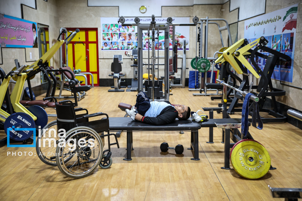 اردوی تیم پاراوزنه‌برداری جوانان