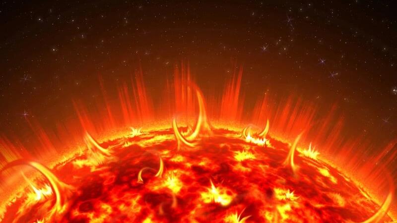 روی خورشید باران می‌بارد! / دانشمندان راز پدیده‌ای شگفت‌انگیز را کشف کردند