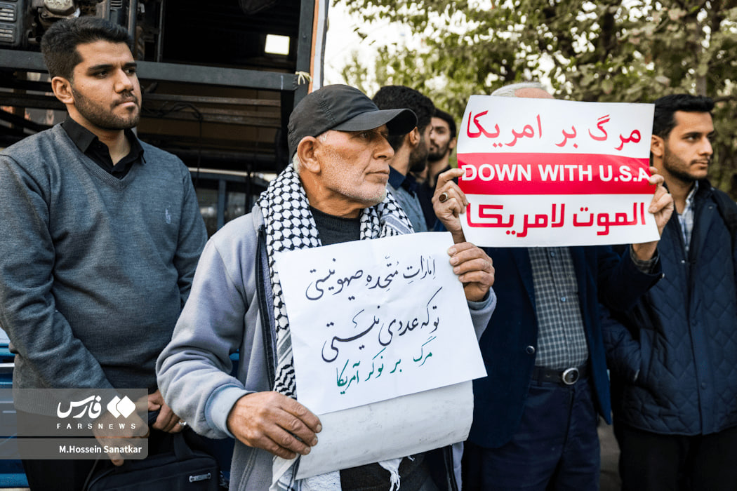 تجمع مردی دانشجویی بوی خون غزه تاسودان